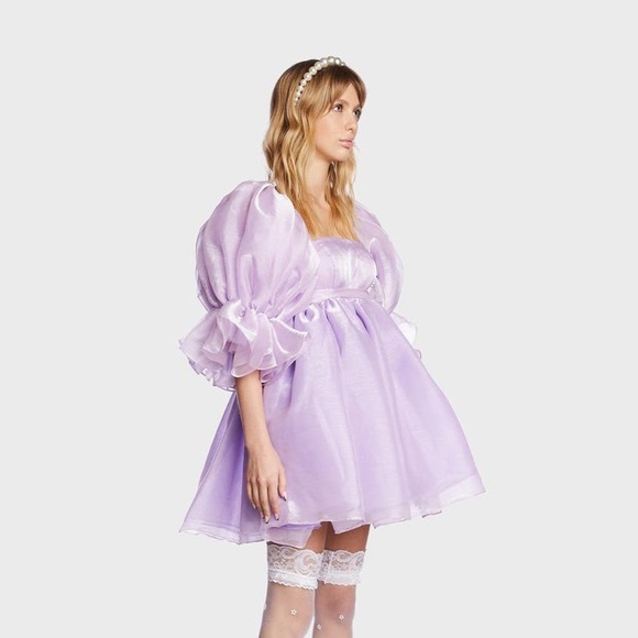 Fanciful Doll Lilac Skies Marie Mini Dress - Picture 6 of 6